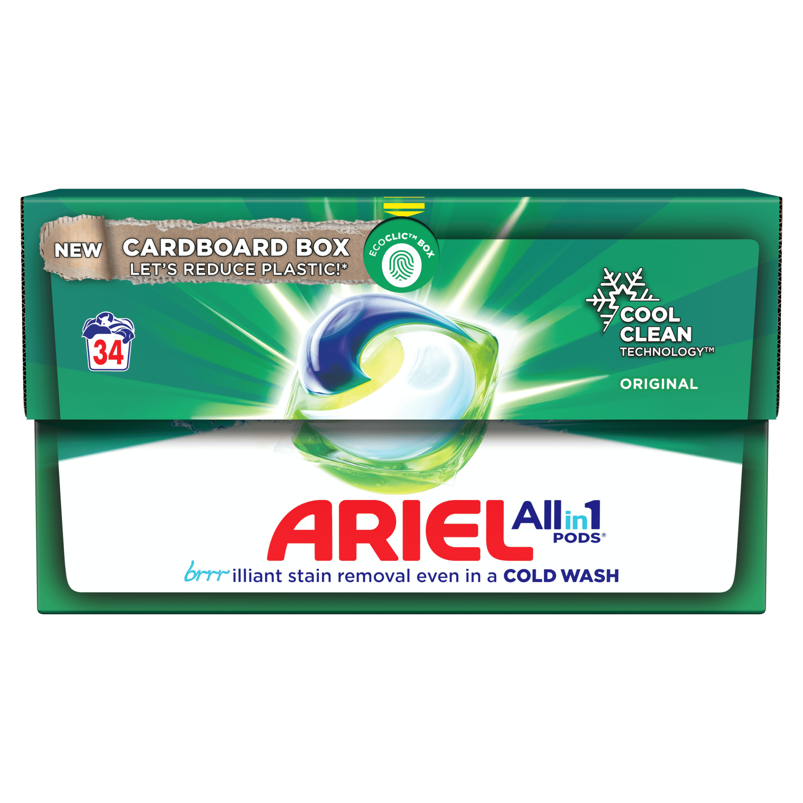 Ariel Pods Original 34x25.2gr (NEW)